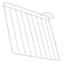 Diviseur d'étagère pour placard en bois, fer, blanc 290 g