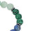Ensemble collier et bracelet en cristal, cordon élastique 10