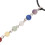 Ensemble collier et bracelet en cristal, cordon élastique 6