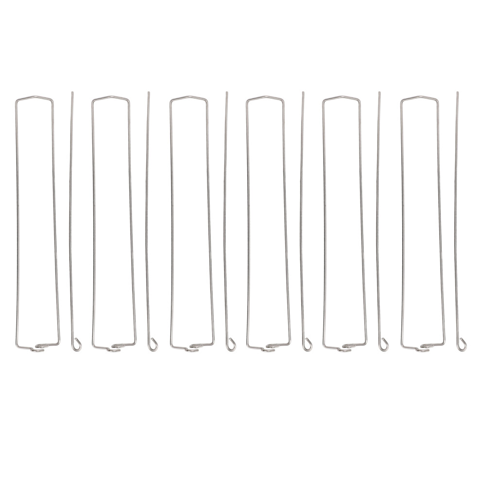 6pcs Clamping Wing Rails for Grilling Chicken