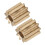Pignone in ottone di ricambio, modulo 0,5, 9 denti 15