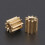 Pignone in ottone di ricambio, modulo 0,5, 9 denti 12