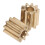 Pignone in ottone di ricambio, modulo 0,5, 9 denti 9