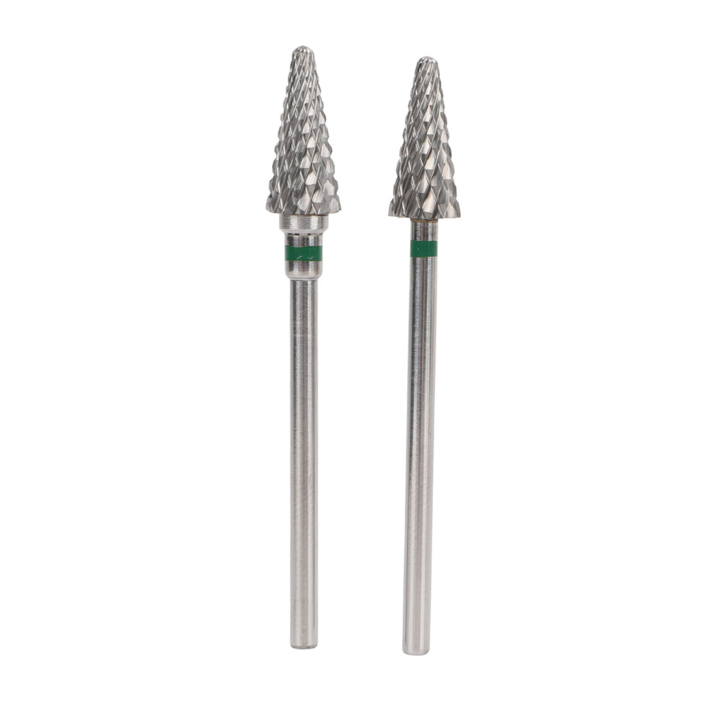2pcs Nail Drill Bits Set Tungsten Carbide Nail