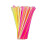 (800PCS) 100-1000pc Disposable Straws With Spoon Colored Plastic Smoothie Straws Tw 1
