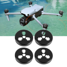 4 pezzi di tappi per motore in alluminio per drone Air 3S Pro nero