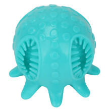 Jouet à mâcher en forme de pieuvre 6,7 x 6 cm, 70 g, bleu