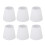 6Pcs White Fabric Lampshade Kit Modern Minimalist 3