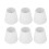 6Pcs White Fabric Lampshade Kit Modern Minimalist 2