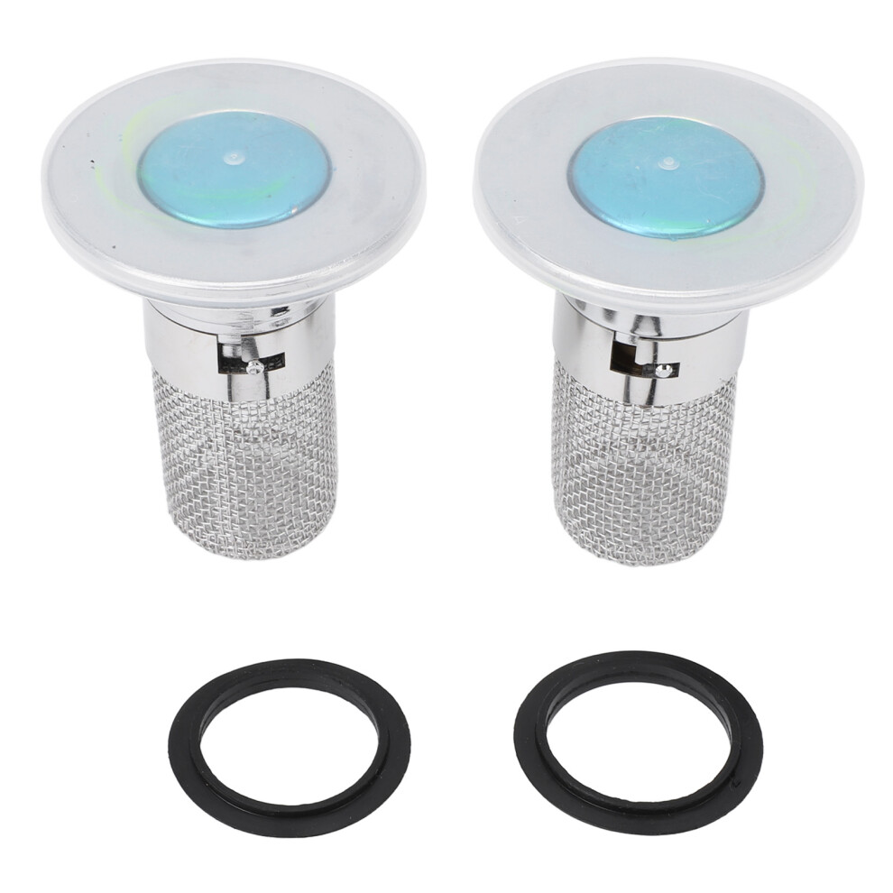2Pcs Stainless Steel Bathtub Plug Bathtub Stopper 8195014176574
