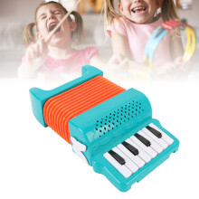 Grand jouet accordéon en ABS pour enfants - 2 piles AA