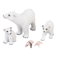 5 pièces - Jouet de croissance en PVC - Modèle animal (ours polaire)