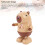Jouet Capybara - Modèle Capybara, 3xAA, Taille S, Couleur 8