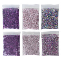 Crushed Glass Shining DIY Irregular Glass Chips