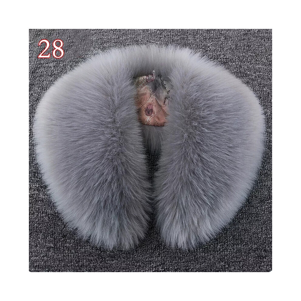 (28) Women's Faux Fox Fur Collar Scarf Shawl Neck Wrap Furry Fluffy Soft Warm Winter-image-OPC-PJRW6K7-NEW
