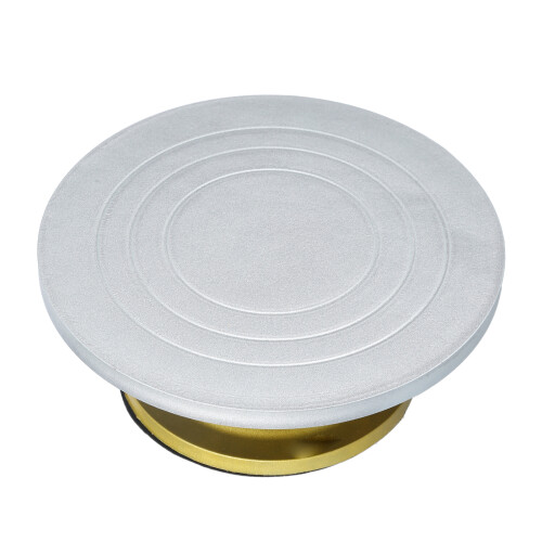 Thickened Plastic Steel Cake Turntable 360 1