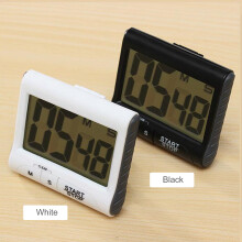 Digitaler Küchenwecker mit starker Magnetrückseite, Stand, Aufhängehole, lautem Alarm, großem LCD-Display, Kochzeiten-Timer, Zeitmanagement