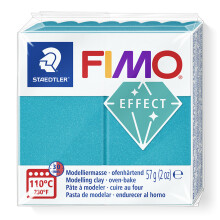Polymeerimassa - Fimo - Effect Metal - Turkoosi 825 - 57 g - Kimalletta loistava