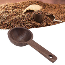 Cucchiaio dosatore per caffè in legno di noce, 108  46 mm, 1 cucchiaino