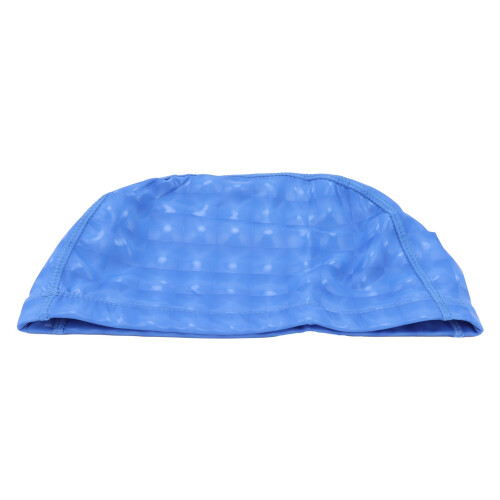 Bonnet de natation en PU Hot Spring, taille unique, bleu perle, 1 pièce 1