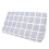 Wedge Pillow Triangle Shaped Concealed Zipper Foam 6