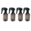 4pcs Hair Spray Bottle Empty Plastic Adjustable 3