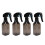 4pcs Hair Spray Bottle Empty Plastic Adjustable 7