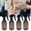4pcs Hair Spray Bottle Empty Plastic Adjustable 12