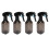 4pcs Hair Spray Bottle Empty Plastic Adjustable 4