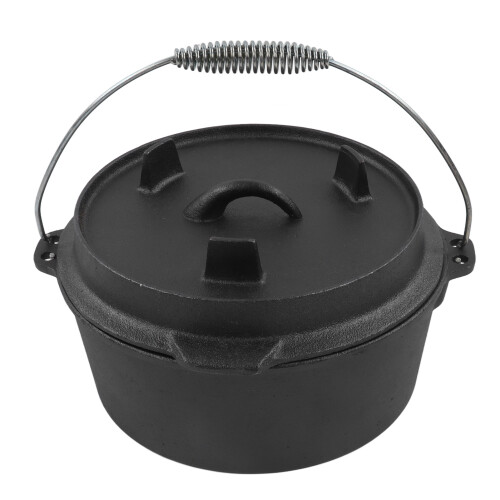 Dutch Oven Camping with Lid Nonstick Multifunction