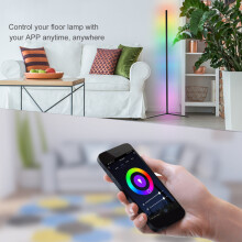 Lampada da terra angolare Smart RGB 52/110/142 cm, 12-24V