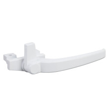 4 pièces de poignée de fenêtre en alliage d'aluminium blanc 112x15mm