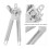 Stainless Steel 3 in 1 Handheld Manual Can Opener - Kitchen Multi-Function Tool 7