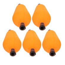 5 pièces indicateur en mousse en forme de larme 3 g 1,5 1 cm orange