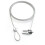Cavo di sicurezza - NATEC - Aragosta - 1,8 m - Antifurto a codice - Nero 1