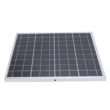 Solarmodul Aluminium Monokristallin Hochleistung Wasserfest Tragbarer Solar-Ladegerät für Auto, Boot, Wohnmobil, Motorrad 15W