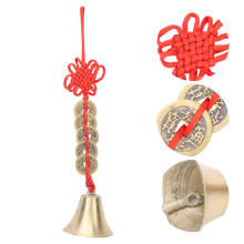 Messingglocke Hängdekoration Einzigartig & Edle Wohn- Garten- & Autoschmuck Windspiel Geschenk