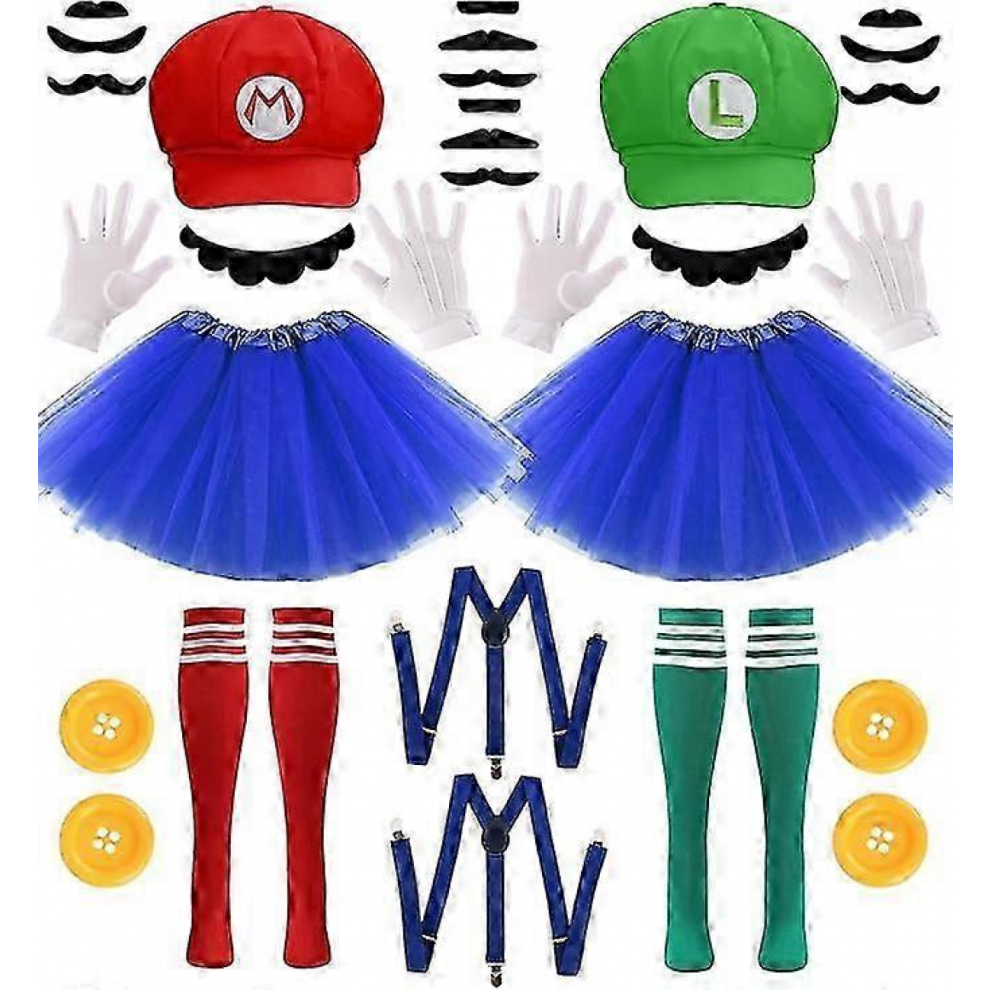 Halloween Costume Accessories for Adults - Best Friends Duo Cosplay Party Set - 2-Person Costume for Women & Teen Girls-image-OPC-PJRWTD7-NEW