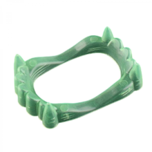 Glow-in-Dark Vampire Teeth Set for Adult Halloween Costume Party Role Play Fang Props