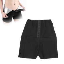 Sauna-Schwitz-Shorts für Damen Hoch taillierte Yoga-Leggings Thermo-Neopren Trainings-Shorts 2XL/3XL