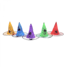 Halloween Witch Hat 5Pcs Costume Accessory 39X39X35CM Assorted Colors