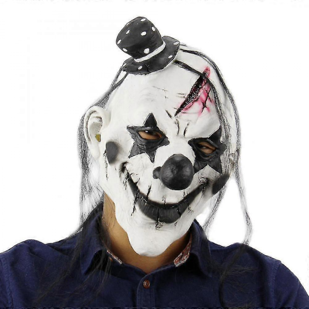 Halloween Latex Clown Mask for Adults - Costume Party Masks-image-OPC-PJRWYBJ-NEW
