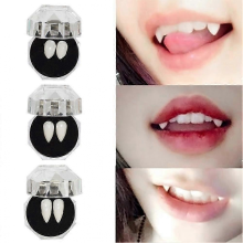 3 Pairs Vampire Dentures Cosplay Halloween Costume Ball Props