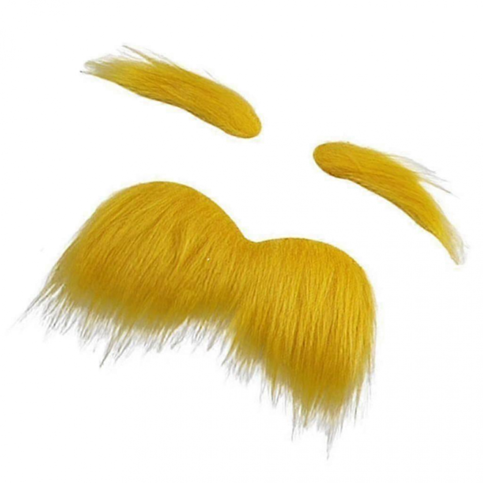 Extra Large Fake Beard Mustache Eyebrows for Kids Adults Halloween Christmas-image-OPC-PJRWZCN-NEW