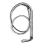 Cosplay Leather Whip 74.8 Inch Black and White 1