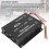 Convertitore DC 24V-12V 600W 60A, Nero, Ponte completo 7