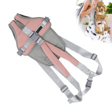 Sac thoracique pour animal de compagnie sac a dos taille S rose support frontal porte-sac