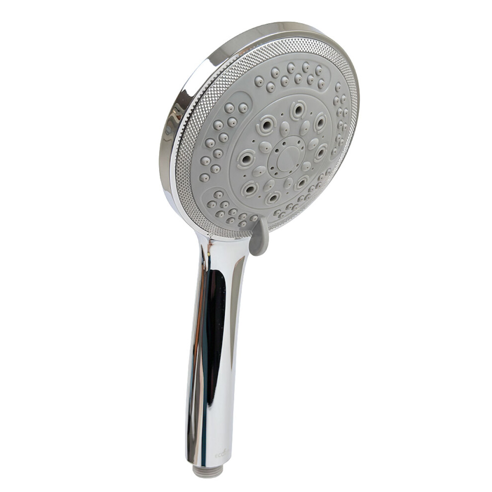 Chrome Shower Handset, 8 Modes, Easy Fit, Low Pressure, Universal