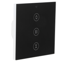 Interruttore WiFi per tende da 10 A - 8,58,53,5 cm - Nero