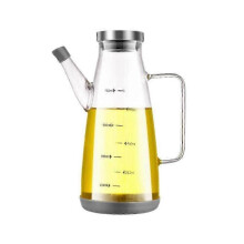(750ml) Oil Dispenser Bottle with Drip Free Spout,Glass Olive Oil Dispenser Bottle Tw